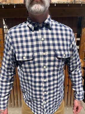 🦆 Vintage 90s Checker Ralph Lauren Button Down